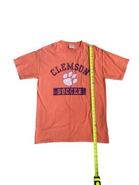 ComfortWash Clemson Tigers Soccer Tee Orange Medium